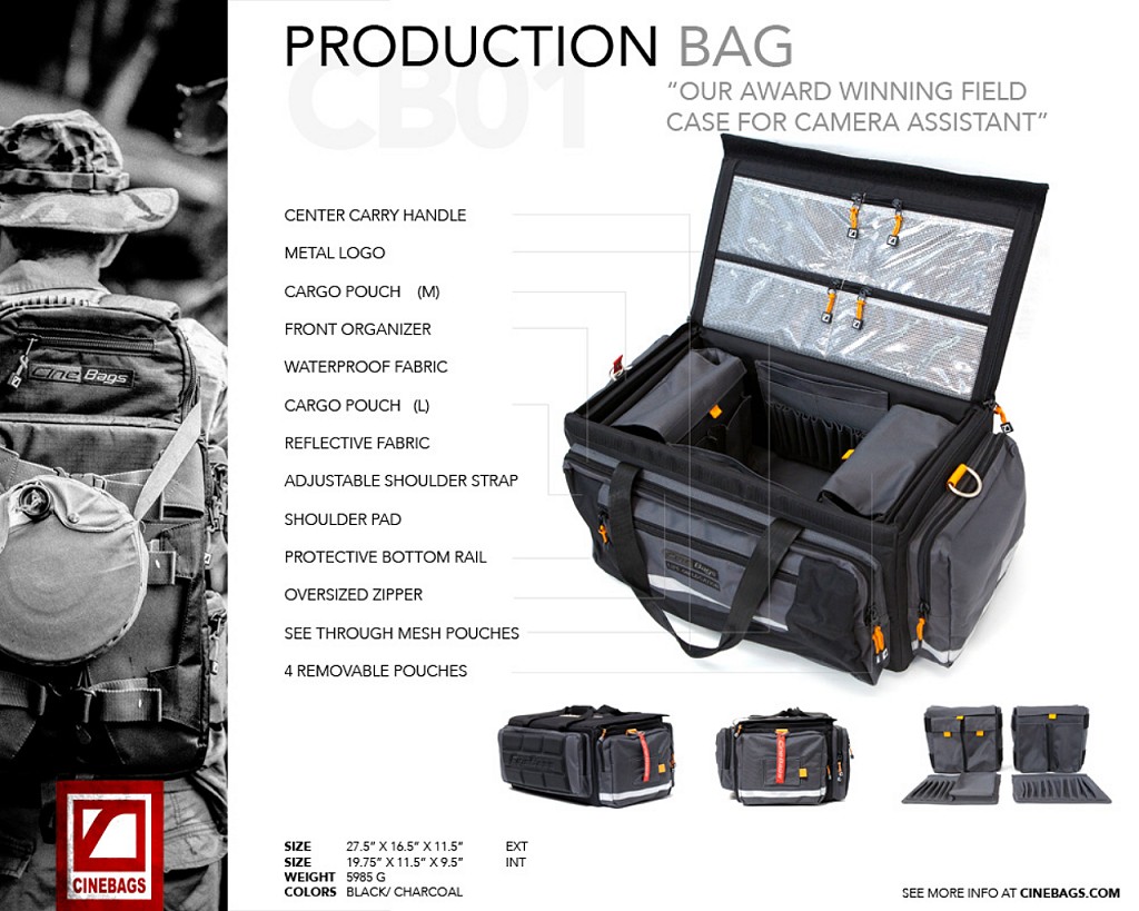 Cinebags CB01 Production Bag