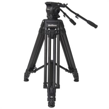 VariZoom VZTKC100C Video tripod with head up to 11Kg cameras